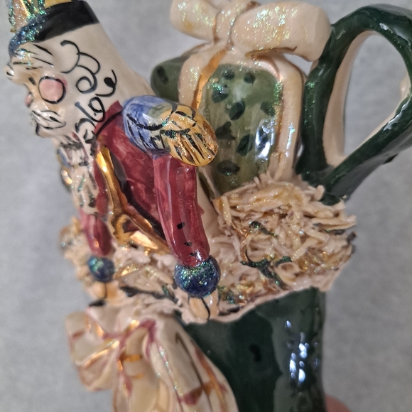 Handcrafted Ceramic Decorative Boot - Picture 4 of 12